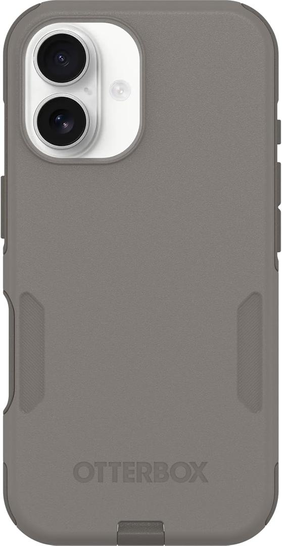 OtterBox iPhone 16 Commuter Series Case - Cottonwood Glen Brown