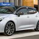 Window Visors Rain Guards for 2019-2026 Toyota Corolla Hatchback, Out-Channel Window Vent Wind Deflectors Visors Shades for 19 20 21 22 23 24 25 26 Corolla Hatchback