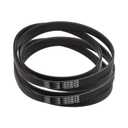 uxcell 2pcs 580J6 PJ V-Ribbed Belt 6 Ribs 58" Length x 0.55" Width x 0.14" Height, EPDM Rubber Poly V Belt, Multi Wedge Micro V Belt
