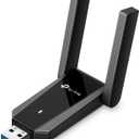 TP-Link USB 3.0 WiFi Adapter for Desktop PC (Archer TX30U Plus)-AX1800 WiFi 6 Dual-Band Plug and Play Wireless Network Adapter with 2.4GHz, 5GHz, 2High Gain Antenna, WPA3, Supports Windows 11/10