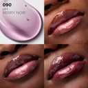 2 x L'Oreal Paris Plump Ambition pH Hyaluron Lip Oil, Color Shifting Lip Tint with 24HR Hydration, Volumizing Shine and Lasting Color, 090 pH Berry Noir
