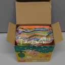 Dr.Rapeti Soft Cloth Books Baby Books Bath Books 6-Pack for Baby Infant Toddler Kids Crinkle Squeaky Washable Chewable Non-Toxic Early Educational Giftable (Colorful 2)