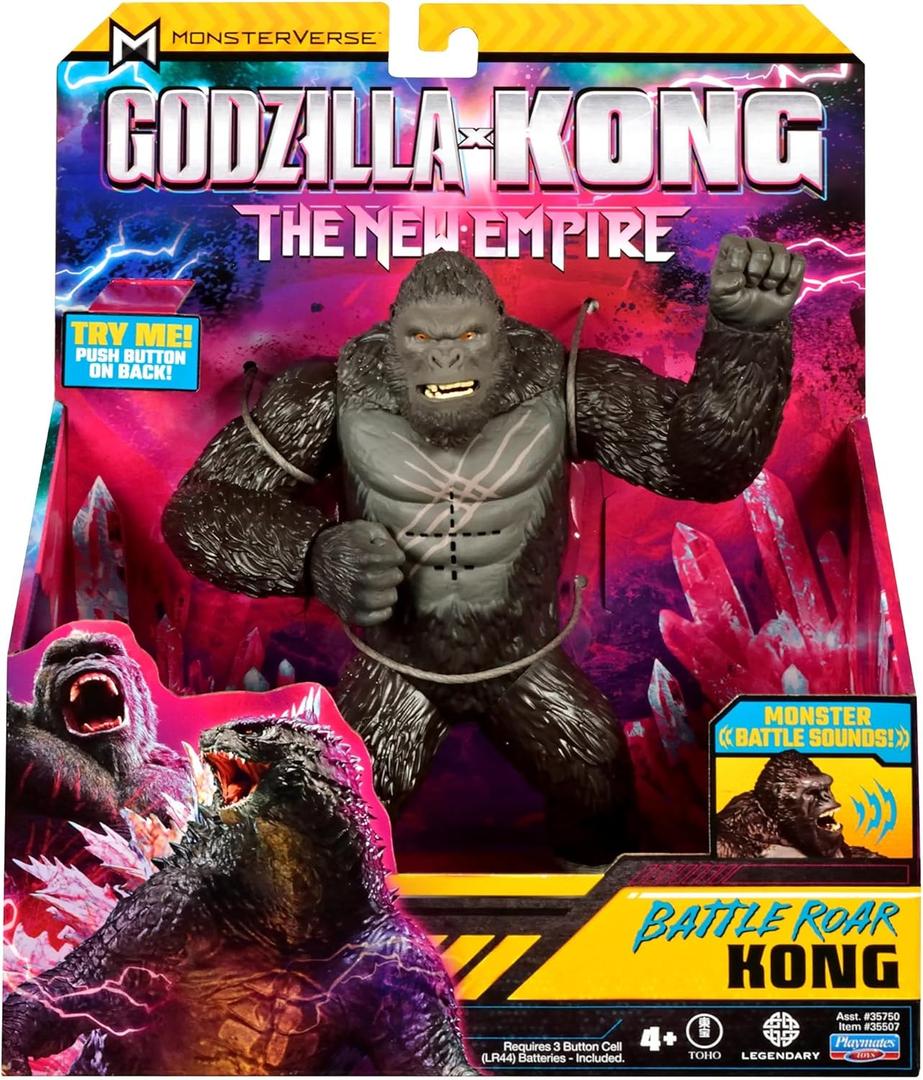 Godzilla x Kong 7" Battle Roar Kong Figure by Playmates Toys