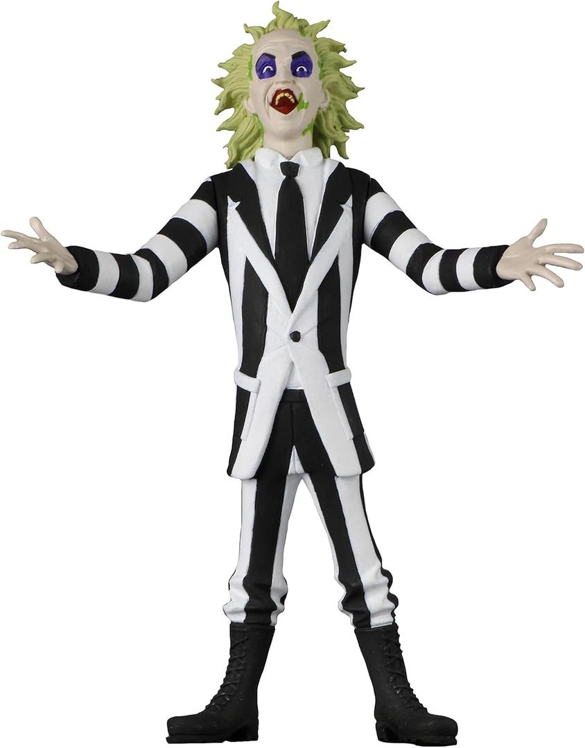 NECA Beetlejuice Toony Terrors Action Figure, 6"