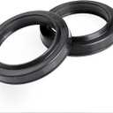 GTPBAO Gasket Rotating 2pcs C-Shaped Piston Rod Dust-Proof Cylinder Sealing Ring O-Ring Type 4/6/8/10/12/14/16/20/25/30/35/40/45/50mm Rubber Oil Seal Seal Resistant (Color : 2 pcs, Size : 20x30x6-8)