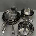Stainless Steel  8-Piece Set Chef's-Classic-Stainless-Cookware-Collection