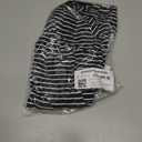 Amazon Essentials Women's Long-Sleeve Open-Front Long Cardigan (Black White Horizontal Stripe)