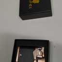 XIFEI Cigar Lighter 4 Jet Flame Torch Lighter with Cigar Holder, Windproof Rocker Arm Lighter Adjustable Flame, Refillable Butane Lighter Smoking Lighters Gift for Men (Bronze)