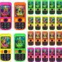 24 Pcs Party Favor Handheld Water Game Toys with Cards for Kids Water Ring Toss Games Party Favors School Gifts Exchange Classroom Prizes Goodie Bag Stuffers for Boys and Girls