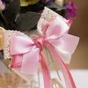 2 x Light Pink Satin Ribbon Double Faced Satin 1/2 inch x 55 Yards Polyester Ribbon for Gift Wrapping Crafts Wedding Decoration Bows Ornaments Party Bouquet Floral Arrangement