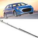 Front Right Chrome Molding Trim Garnish Passenger Side Replacement for Sonata 2011-2014