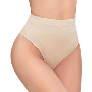 SIMIYA Thong Shapewear Tummy Control Mid-Rise Body Shaper Tummy Control For Women Underwear Thong Nude