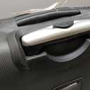 SWISSGEAR Sion Softside Expandable Spinner Luggage Durable Lightweight Travel Suitcase, Dark Grey, Carry-On 21-Inch