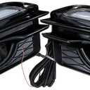 Brand: YLT AUTO
5.0
5.0 out of 5 stars
(2)
YLT AUTO Front Bumper Fog Light Cover Pair Replacement Kit LH+RH with LED Turn Signal Light and Wiring Fit 2014-2017 For Infiniti Q50 Sport Fog light lamps turn signal