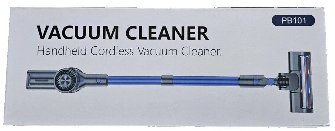 Vacuum Cleaner Cordless Stick - PB101 12kPa Suction, Lightweight & Quiet