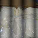 Spandex Table Cloths for 6 Foot Rectangle Tables-8 Pack Fitted Stretch Cream Table Covers-Elastic Folding Tablecloths for Party, Vendor Booth Display, Banquet Buffet Event, Craft Trade Show