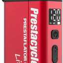 Prestaflator GO Lite – Portable Digital Bicycle Tire Inflator | Rechargeable USB-C Pump with Preset Pressure | Compact 133g Aluminum Design | Presta & Schrader | 4–120 PSI Precision | Brushless Motor