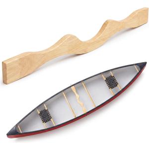 40'' Extra Long Canoe Yoke Carrying Yoke Fits Most Boats Comfortable Portage Support Clear Finished Curved Wood with Beam Ergonomic Shoulder in Enhanced Frame Rigidity for Durable Usage, 40 inch/101.6 cm