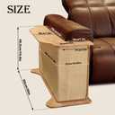 2 in 1 Cat Scratcher Side Table for Couch, Sofa Protector End Table