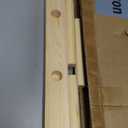 MAUMI Wooden Weight Plate Rack  Olympic Weight Plate Holder & Storage Stand  Bumper Plate Organizer  Horizontal Weight Tree for Home Gym  Weight Plate Storage Rack