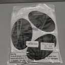 Oudain 4 Pcs Halloween Adhesive Silly Ghost Face Felt Sticker Felt Cute Clothes Sticker for Halloween DIY Projects Costume Decorations(Classic)