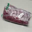 SCOMCHIC Womens Plus Size Maxi Dress Long Sleeve Square Neck Smocked Wedding Guest Flowy A-Line Hollow Out Long Dresses (Burgundy) 2XL