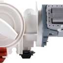 OEM 280187 Drain Pump Assembly Compatible with Amana Kenmore KitchenAid Maytag Whirlpool, Replace 8181684 8182819 8182821 46197020148 461970201671 461970228511 461970228512 461970228513 AP3953640