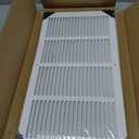Return Air Grille for 20"Wx10"H inch Duct Opening,Air Return Vent Cover for Wall or Ceiling,AC Wall Vent Cover Grill HVAC Cold Air Intake Grille Without Filter Housing,Outer Dimension:21.75"WX11.75"H, For 20''W10''H-Duct Opening