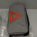 Thrive Emergency Car Kits for Vehicles - Roadside Emergency Car Kit (104 Pieces) - Car Kits for Emergency - Roadside Car Kit with Jumper Cables and Mini First Aid Kit - Gray Bag