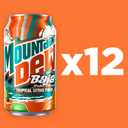 Mountain Dew, Baja Cabo Citrus12 Fl Oz Cans (Pack of 12) (EXP 08/26/26)