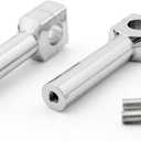 6" Motorcycle Handlebar Handle Riser Set Fit For Harley Davidson 1" Bar Chrome