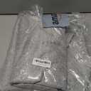 INOVADAY Thermal Sliding Door Curtains 100% Blackout Curtains for Bedroom, Sliding Glass Door Drapes Extra Wide for Patio Linen Textured Farmhouse Window Treatment, Grey, 1 Panel, W100xL84