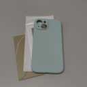 Magnetic for iPhone 15 Case, Compatible with MagSafe, [Screen Protector + Full Camera Protection], Silicone Shockproof Anti-Scratch Protective Phone Case for iPhone 15 6.1", Mint