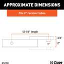 CURT Manufacturing 45250 Class III 2" Ball Mount