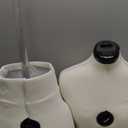 Beige Adjustable Dress Form Mannequin for Sewing Female Size 6-14, Pinnable Model Body with 13 Dials, Detachable Casters, 42.5"-60" Height Range for Clothing Display, Small to Medium