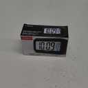 Timex Alarm Clock with Temperature Sensor and Large Display, Battery Operated for Bedroom Runs on 3 AAA Batteries (T108BC) (T108)