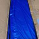 LANGXUN Universal Trampoline Repalcement Safety Pad, 8ft 10ft 12ft 14ft 15ft 16ft Waterproof Surround Spring Foam Cover for Round Frame