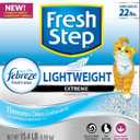 Fresh Step Lightweight Extreme with Febreze Freshness, Clumping Cat Litter, Scented, 15.4 Pounds