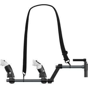 Gun Stock for Meta Quest 3, Compatible with VR Meta Quest 3s Controller Grips for Enhance Stability and Control Magnetic Stock Rifle Adapter (Black)