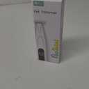 Dog Grooming Kit with LED Display, 35dB Ultra-Low Noise Dog Paw Trimmer, Cordless Hair Trimmer for Paws, Ears, Face, Rump with LED Light (White)