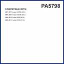 Premium Guard Air Filter PA5798 | Fits Lexus GS350 2011-2007, GS430 2007-2006, IS250 2015-2006, IS350 2015-2006