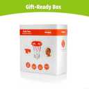 MARPPY Bath Toys - Bathtub Basketball Hoop for Kids Toddlers - Mold Free Bath Toys with Suction Cup & 3 No Hole Balls - Shower Toys and Bathtub Toys for Toddlers - Boys Girls