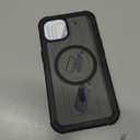 Magnetic for iPhone 13/14 Case,[Screen Protector] [Compatible with MagSafe][Military Grade Drop Protection][Heavy Duty Protection][Shockproof] 2-Layer Durable Bumper Phone Case 6.1"-Black