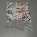 Club Chair Slipcover Printed 2 Piece Round Barrel Chair Cover Tub Armchair Covers with Elastic Bottom Chair Coverings Furniture Protector for Bar Counter (White+red Flower)