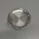 AIYoo Stainless Steel Plates Set of 2 Metal Dishes Dinner Tray 5.5 Inch for Snack,Nut, candy,Camping Plate, Shatterproof Dishwasher Safe