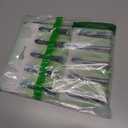 Replacement Toothbrush Heads for Waterpik Complete Care 5.0/9.0 (CC-01/WP-862), with Covers, 5 Count, Black