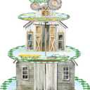 3-Tier Tractor Cupcake Stand Tractor Birthday Party Decorations Farm Tractor Birthday Party Supplies Tractor Party Favors