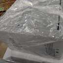 Upholstered Dining Chairs with Casters Modern Side Armchair with Rollers for Diningroom Bedroom Livingroom Reading Room, Flax Beige, 1 Box