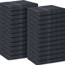 Avalon Towels Salon Towel - Grey Hand Towels Bulk Pack of 24 - 100% Cotton Absorbent Spa, Facial & Gym Towel for Working Out - 16x27 Inches (Not Bleach Proof)