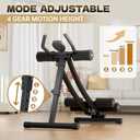Ab machine, AB trainer machine,workout equipment for Home Gym Strength Training, Ab workout equipment, AB machine for stomach workout, Foldable abdominal trainer for Men and Women exercise